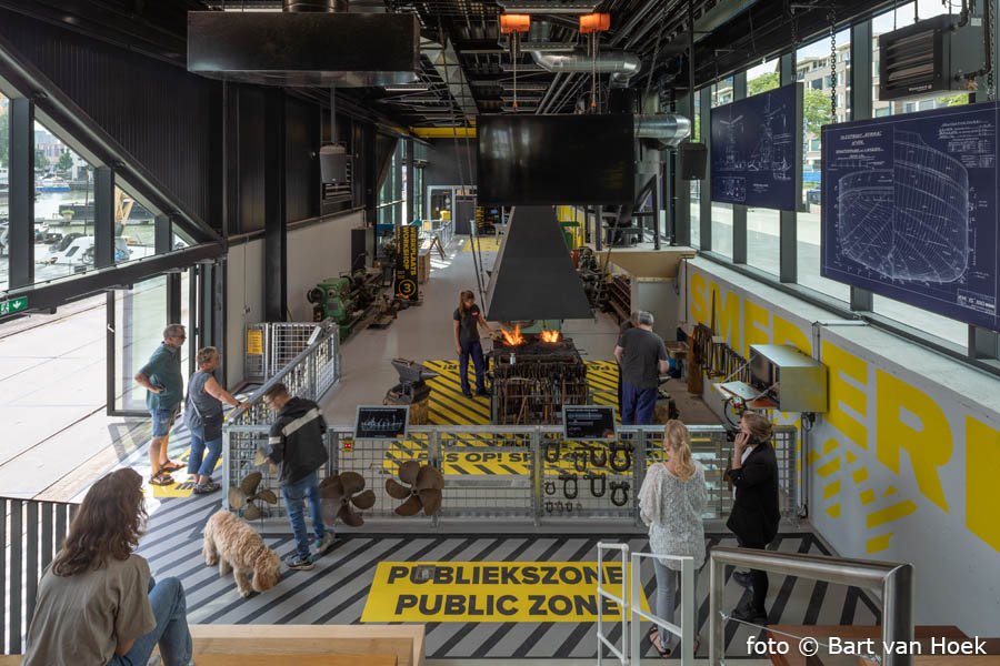 Leuvehavenpaviljoen (4/5), foto Bart van Hoek