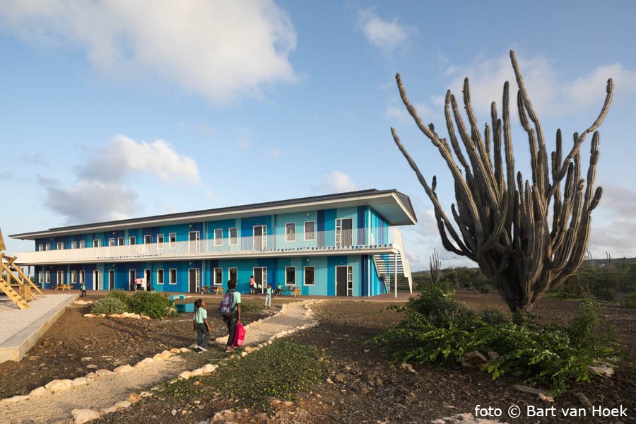 School op Bonaire (5/7), foto Bart van Hoek