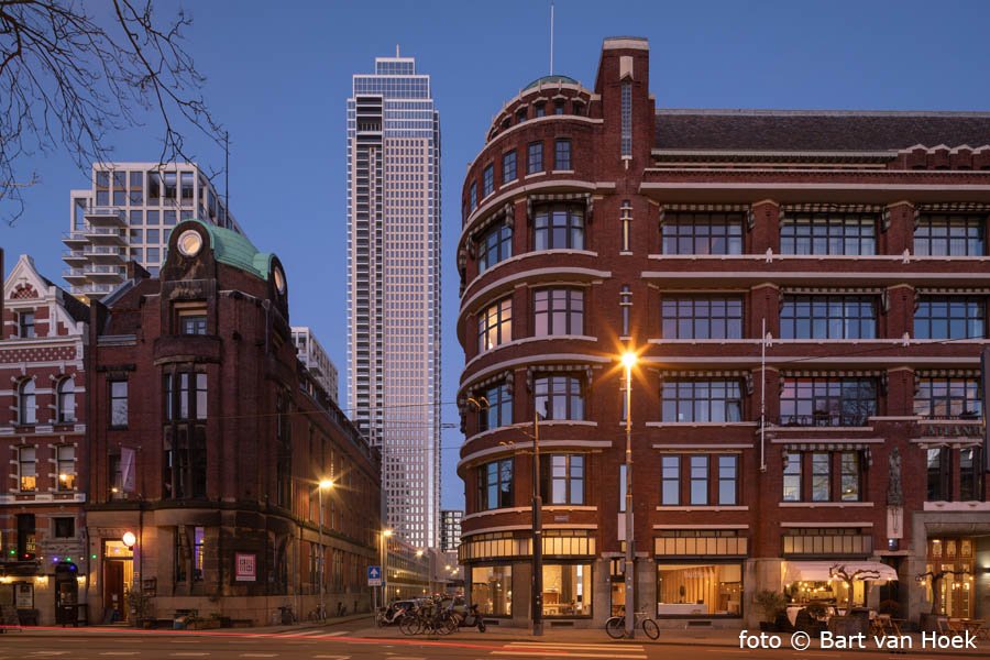 De Zalmhaventoren, het hoogste gebouw van Nederland