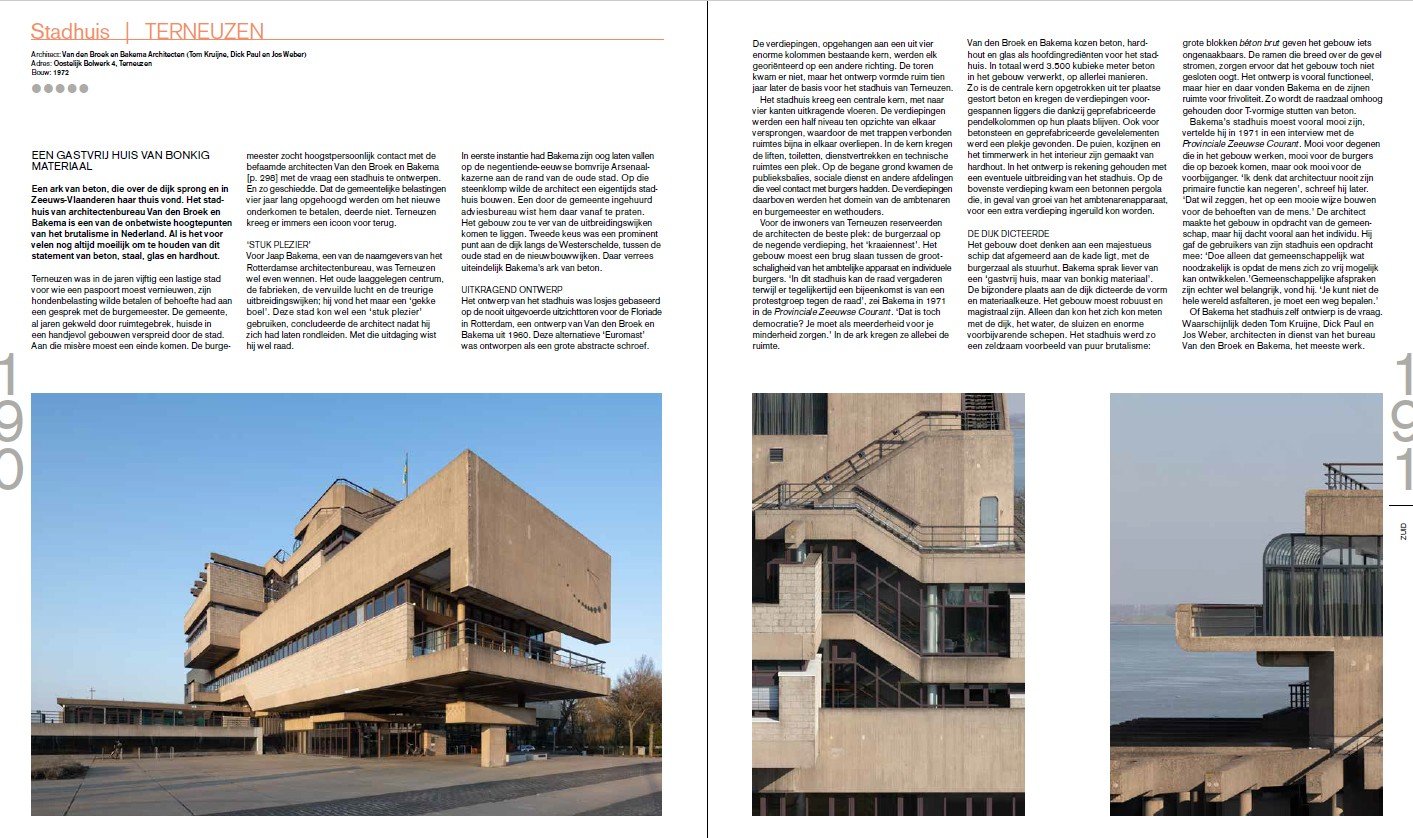 BRUUT, atlas van het brutalisme in Nederland